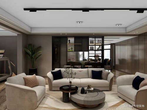 260㎡現(xiàn)代輕奢風(fēng)四居室裝修案例 回歸生活本質(zhì)的實(shí)景賞析