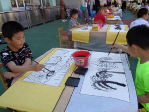 藝術月 傳承中國文化，感受藝術魅力——東勝區鐵西實幼蒙氏園舉辦扎染與水墨畫藝術活動